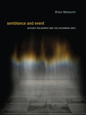 cover image of Semblance and Event